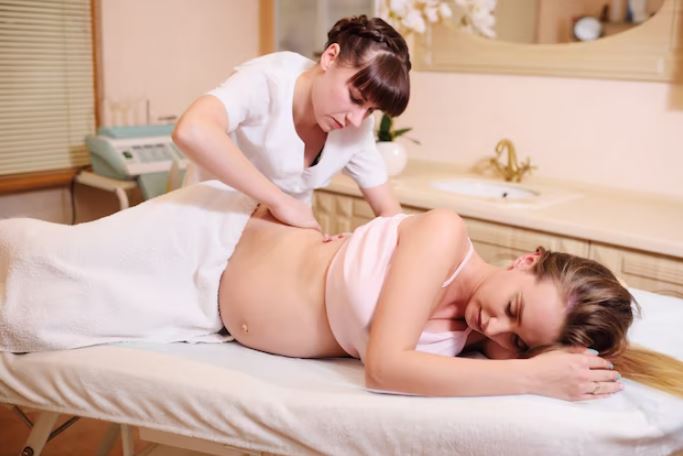 masaje para embarazadas en Vigo